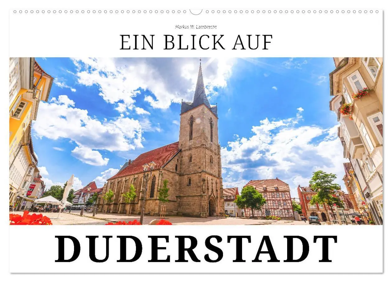 Cover: 9783457534564 | Ein Blick auf Duderstadt (Wandkalender 2026 DIN A2 quer), CALVENDO...