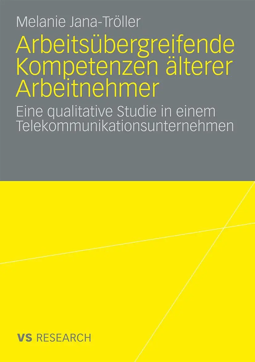 Cover: 9783531164564 | Arbeitsübergreifende Kompetenzen älterer Arbeitnehmer | Jana-Tröller