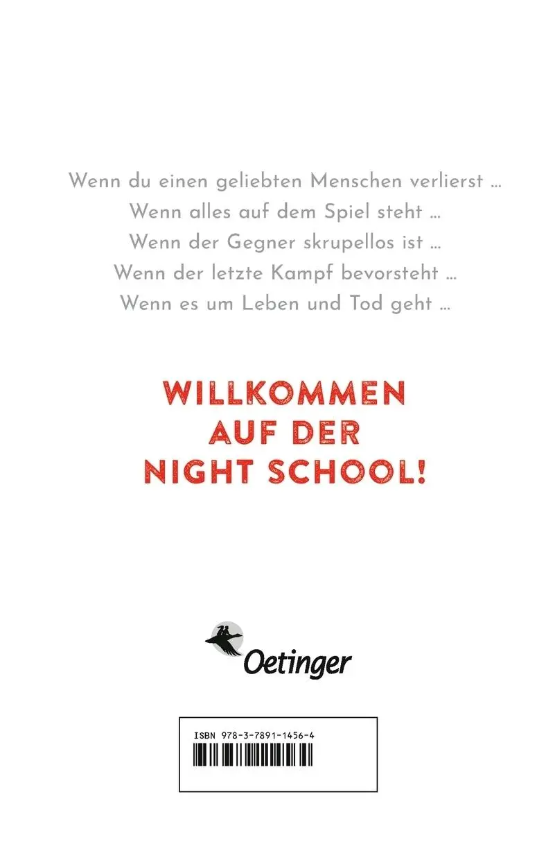 Rückseite: 9783789114564 | Night School 5. Und Gewissheit wirst du haben | C.J. Daugherty | Buch