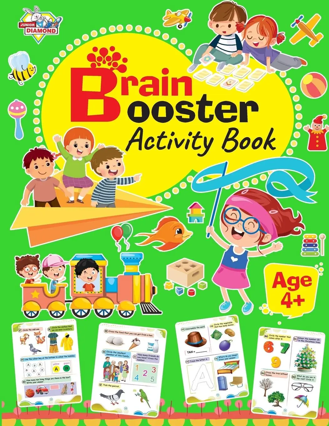 Cover: 9789357184564 | Brain Booster Activity Book - Age 4 | Madhu Chakravarty | Taschenbuch