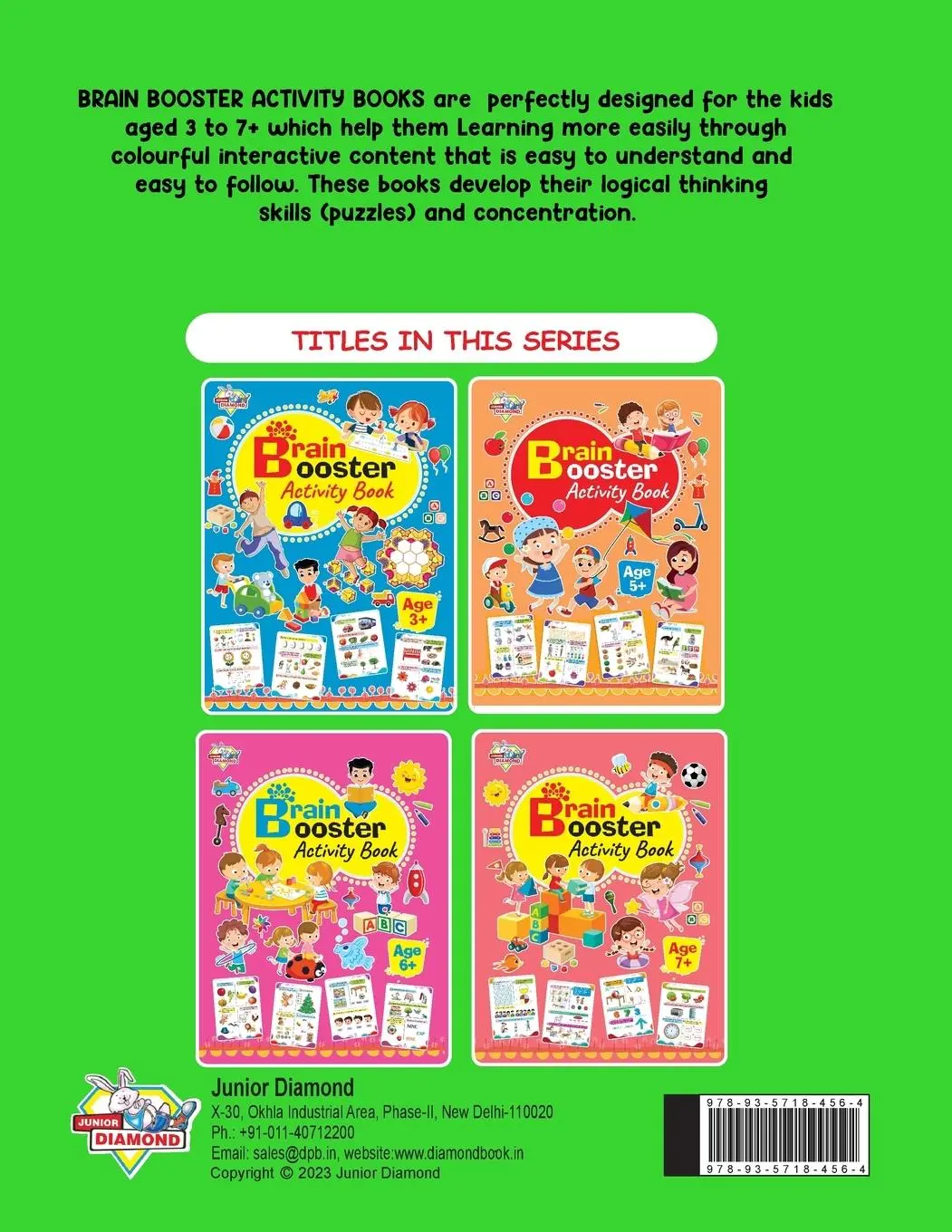 Rückseite: 9789357184564 | Brain Booster Activity Book - Age 4 | Madhu Chakravarty | Taschenbuch