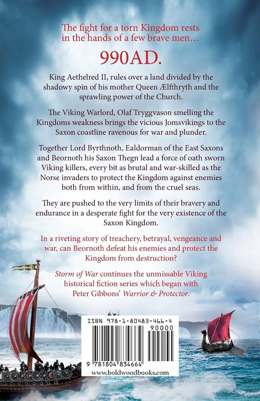 Rückseite: 9781804834664 | Storm of War | Peter Gibbons | Taschenbuch | Englisch | 2023