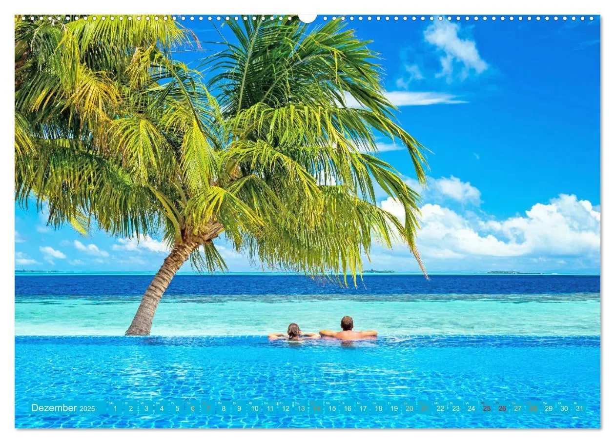 Bild: 9783435124664 | Die Malediven: Fluchtpunkt Sehnsucht (Wandkalender 2025 DIN A2...