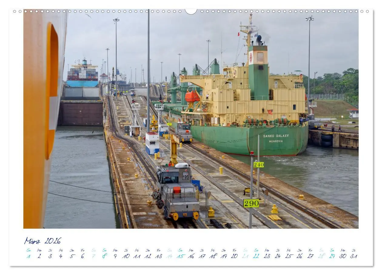Bild: 9783457454664 | PANAMA-KANAL: Drahtseilakt-Bilder (hochwertiger Premium...