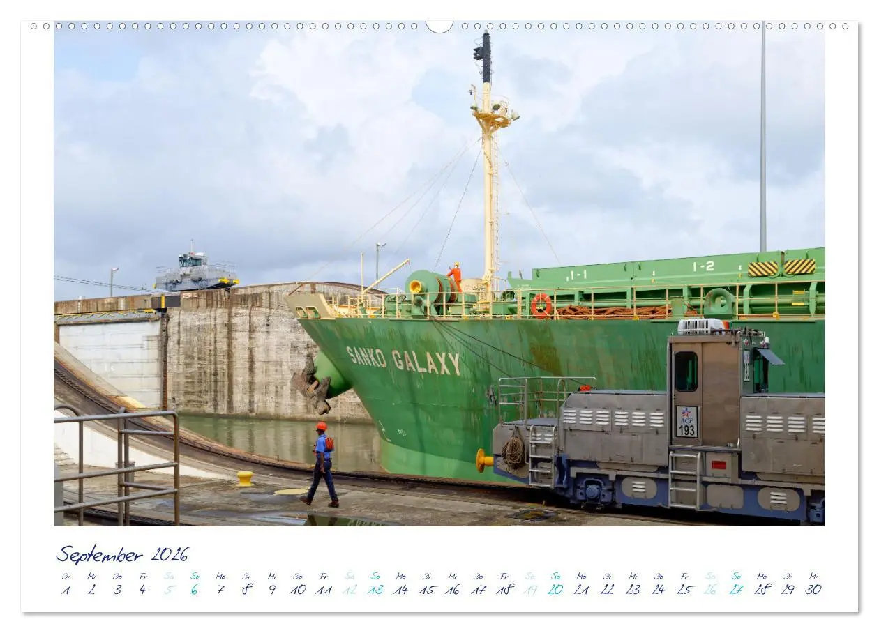 Bild: 9783457454664 | PANAMA-KANAL: Drahtseilakt-Bilder (hochwertiger Premium...