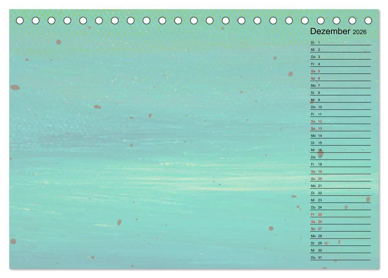 Bild: 9783457524664 | Pastellbunter DIY-Bastelkalender (Tischkalender 2026 DIN A5 quer),...