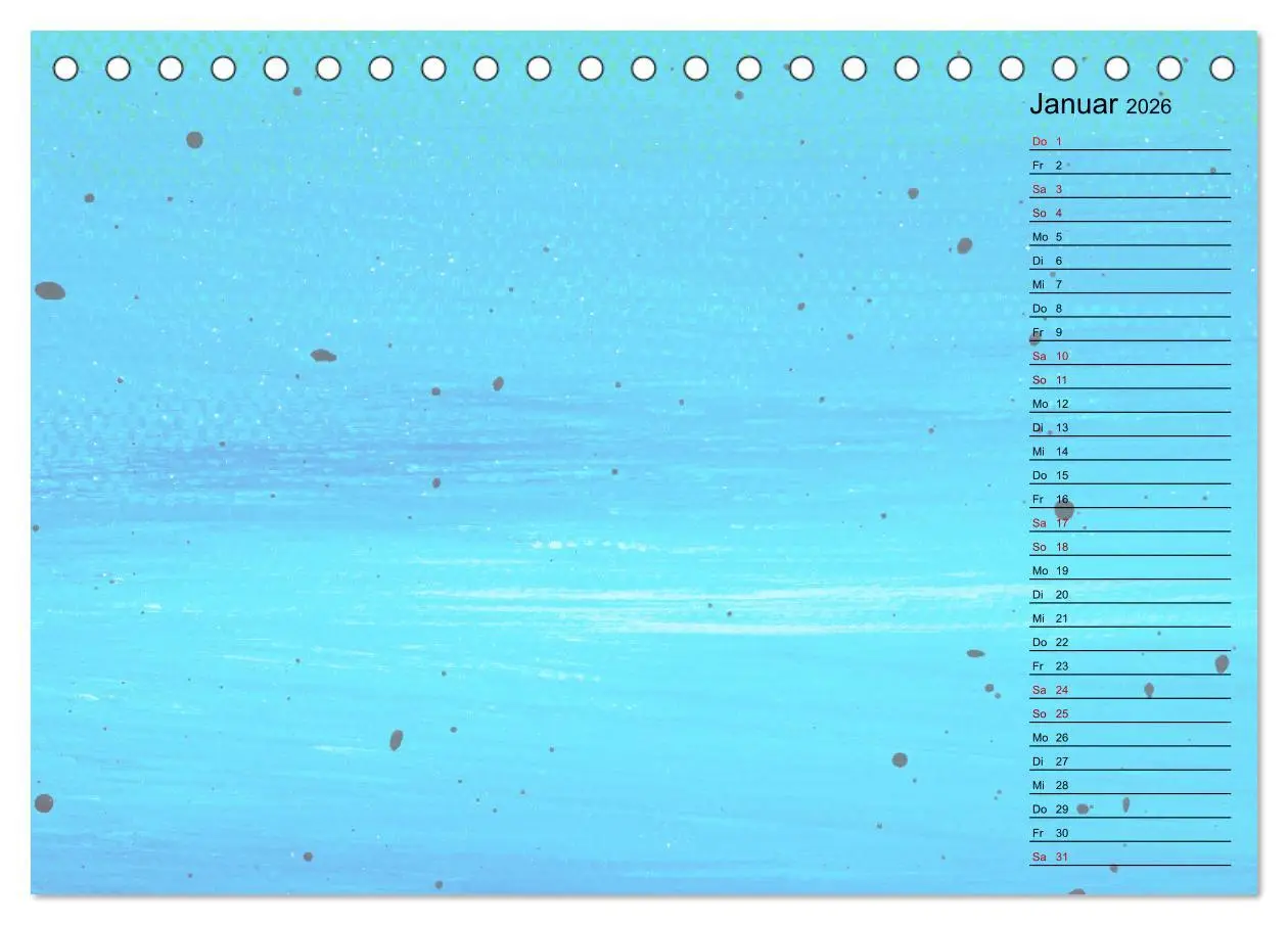 Bild: 9783457524664 | Pastellbunter DIY-Bastelkalender (Tischkalender 2026 DIN A5 quer),...