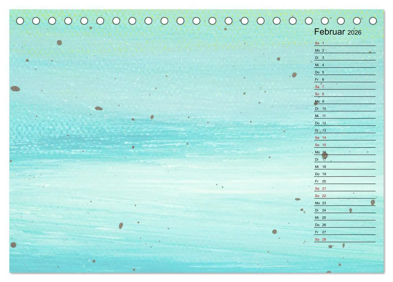 Bild: 9783457524664 | Pastellbunter DIY-Bastelkalender (Tischkalender 2026 DIN A5 quer),...
