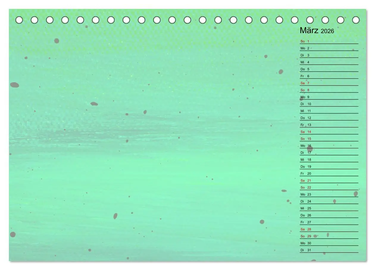 Bild: 9783457524664 | Pastellbunter DIY-Bastelkalender (Tischkalender 2026 DIN A5 quer),...