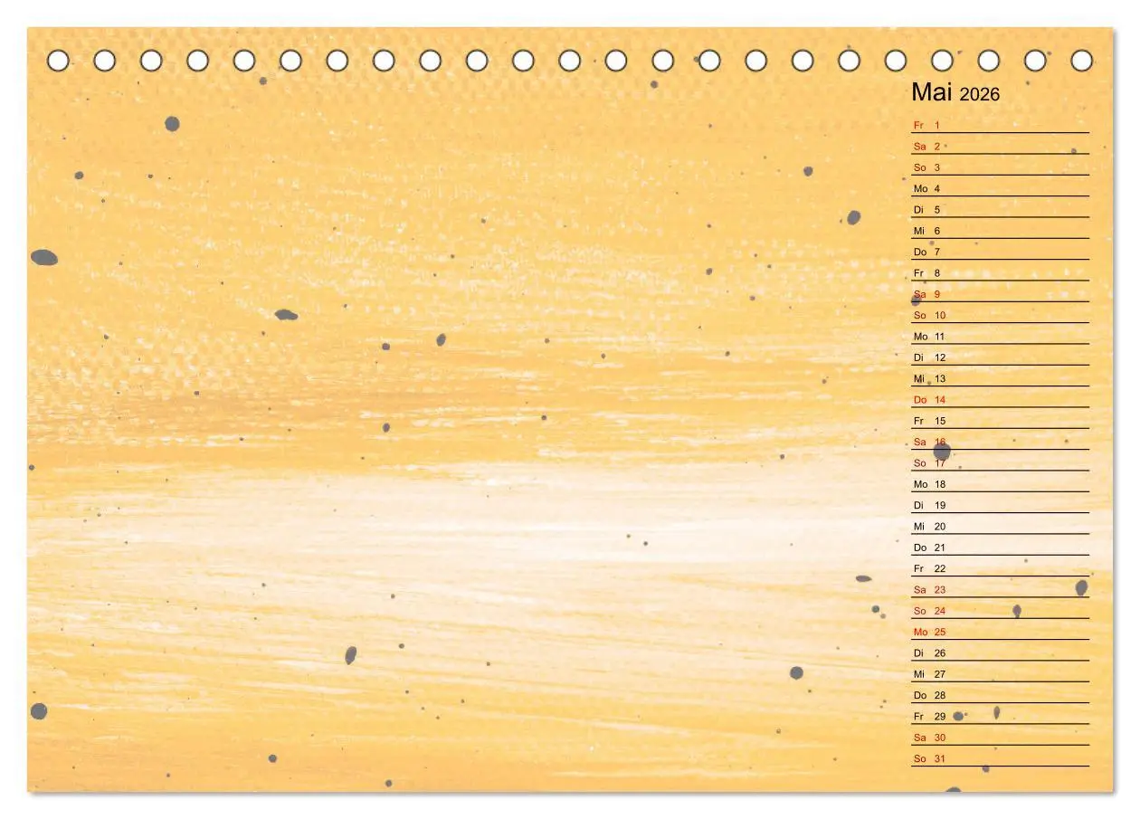 Bild: 9783457524664 | Pastellbunter DIY-Bastelkalender (Tischkalender 2026 DIN A5 quer),...