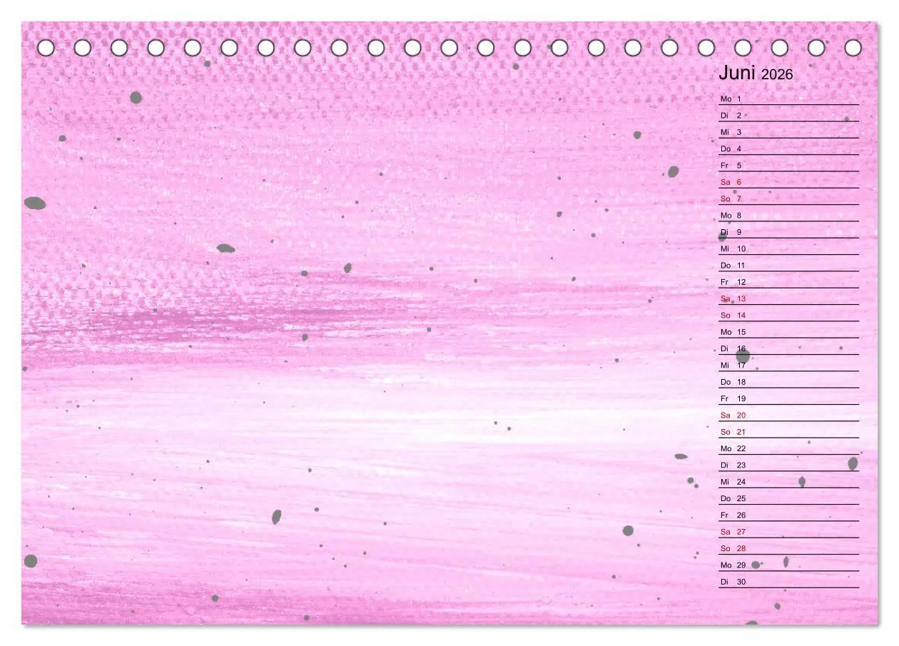 Bild: 9783457524664 | Pastellbunter DIY-Bastelkalender (Tischkalender 2026 DIN A5 quer),...