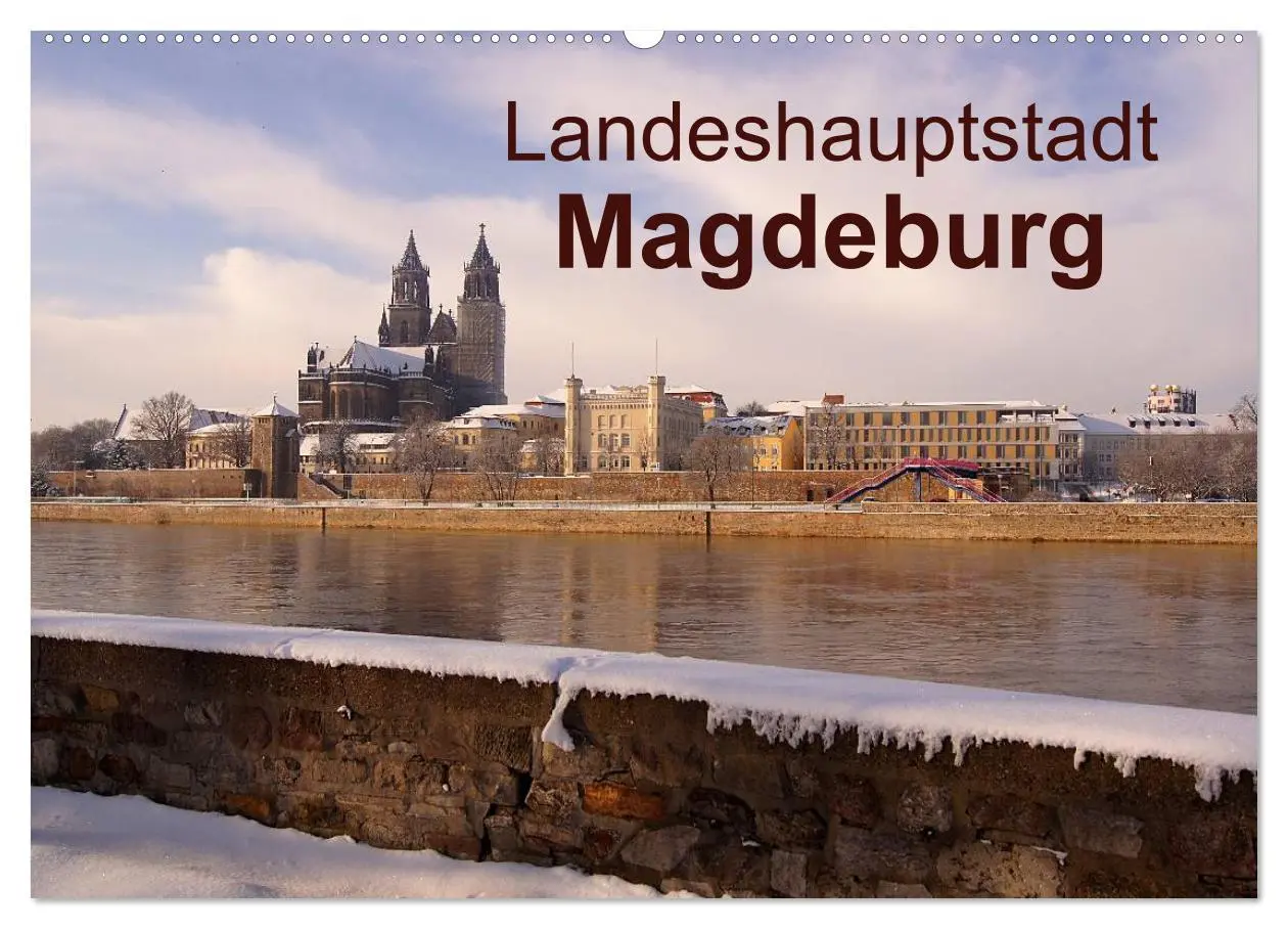 Cover: 9783516094664 | Landeshauptstadt Magdeburg (Wandkalender 2026 DIN A2 quer),...