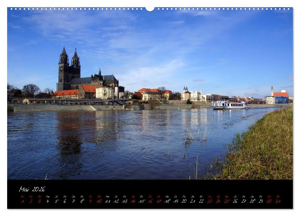 Bild: 9783516094664 | Landeshauptstadt Magdeburg (Wandkalender 2026 DIN A2 quer),...