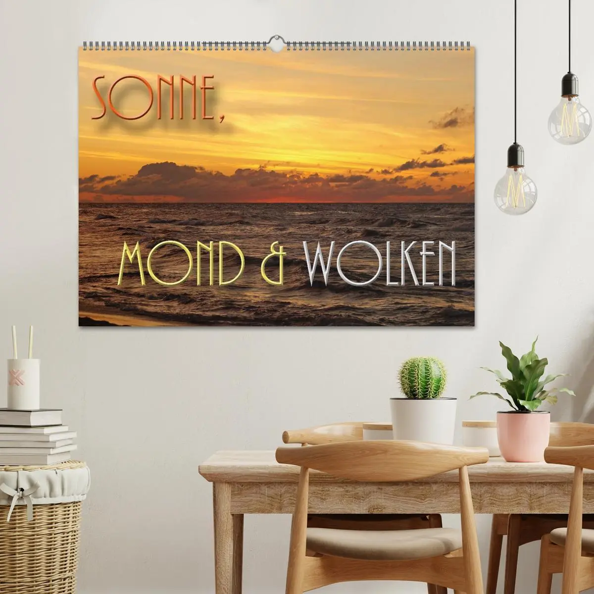 Bild: 9783516234664 | Sonne, Mond und Wolken (Wandkalender 2026 DIN A2 quer), CALVENDO...