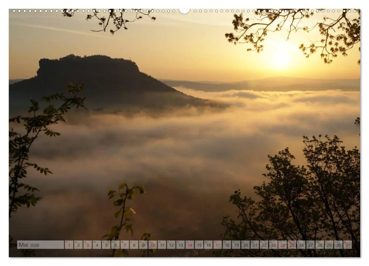 Bild: 9783516234664 | Sonne, Mond und Wolken (Wandkalender 2026 DIN A2 quer), CALVENDO...