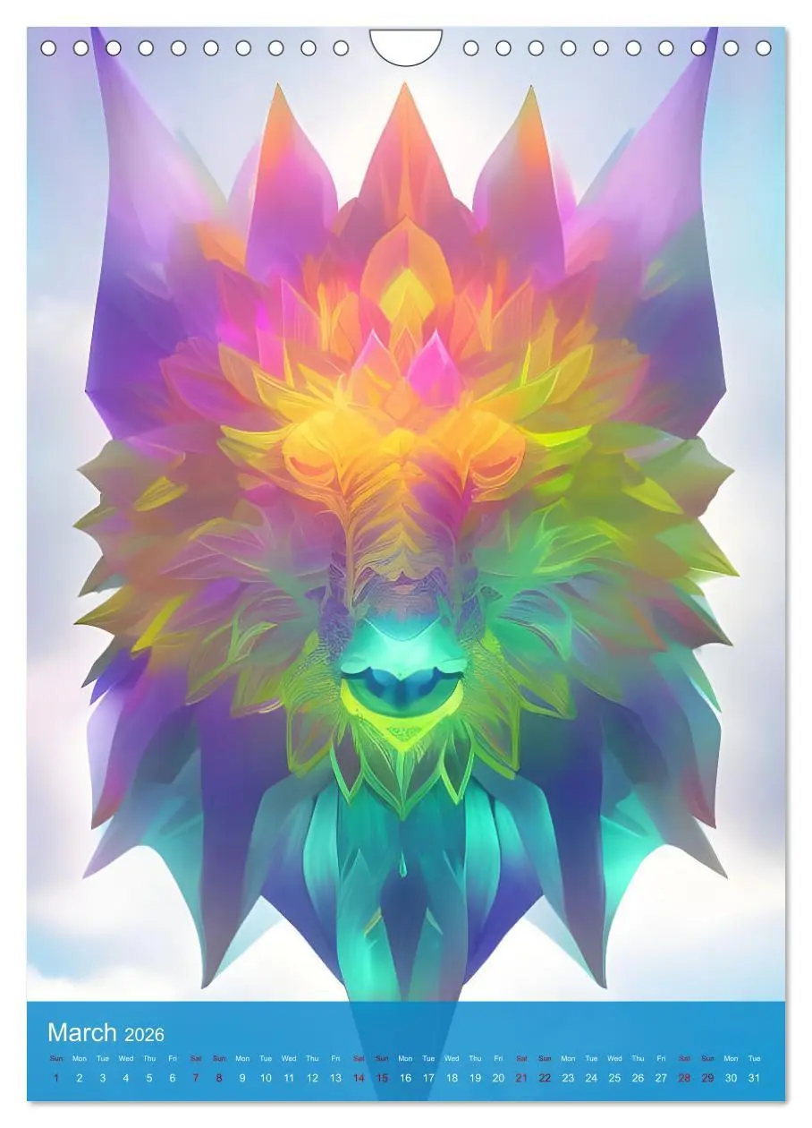 Bild: 9783516544664 | Rainbow Horizons (Wall Calendar 2026 DIN A4 portrait), CALVENDO 12...