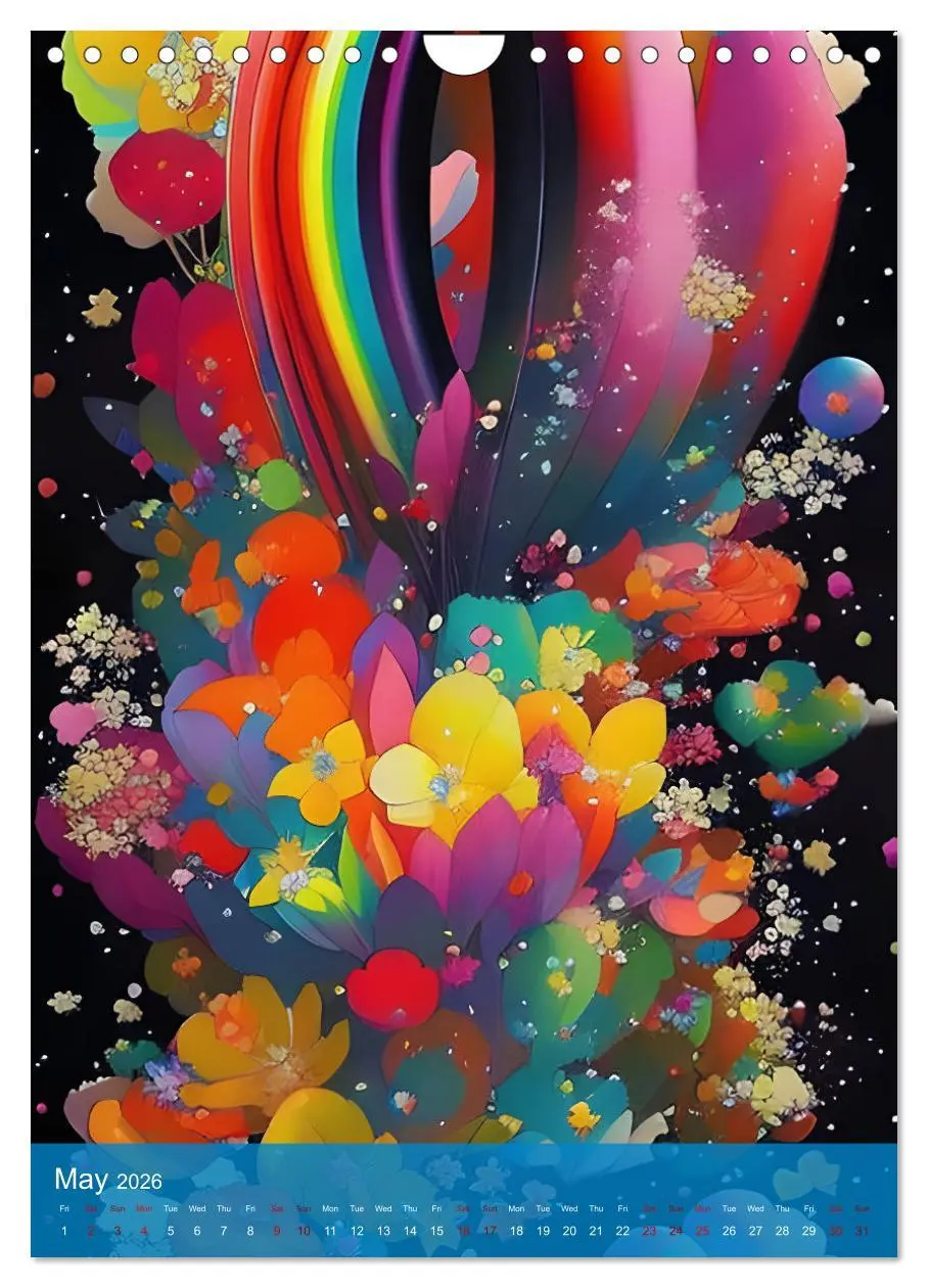 Bild: 9783516544664 | Rainbow Horizons (Wall Calendar 2026 DIN A4 portrait), CALVENDO 12...