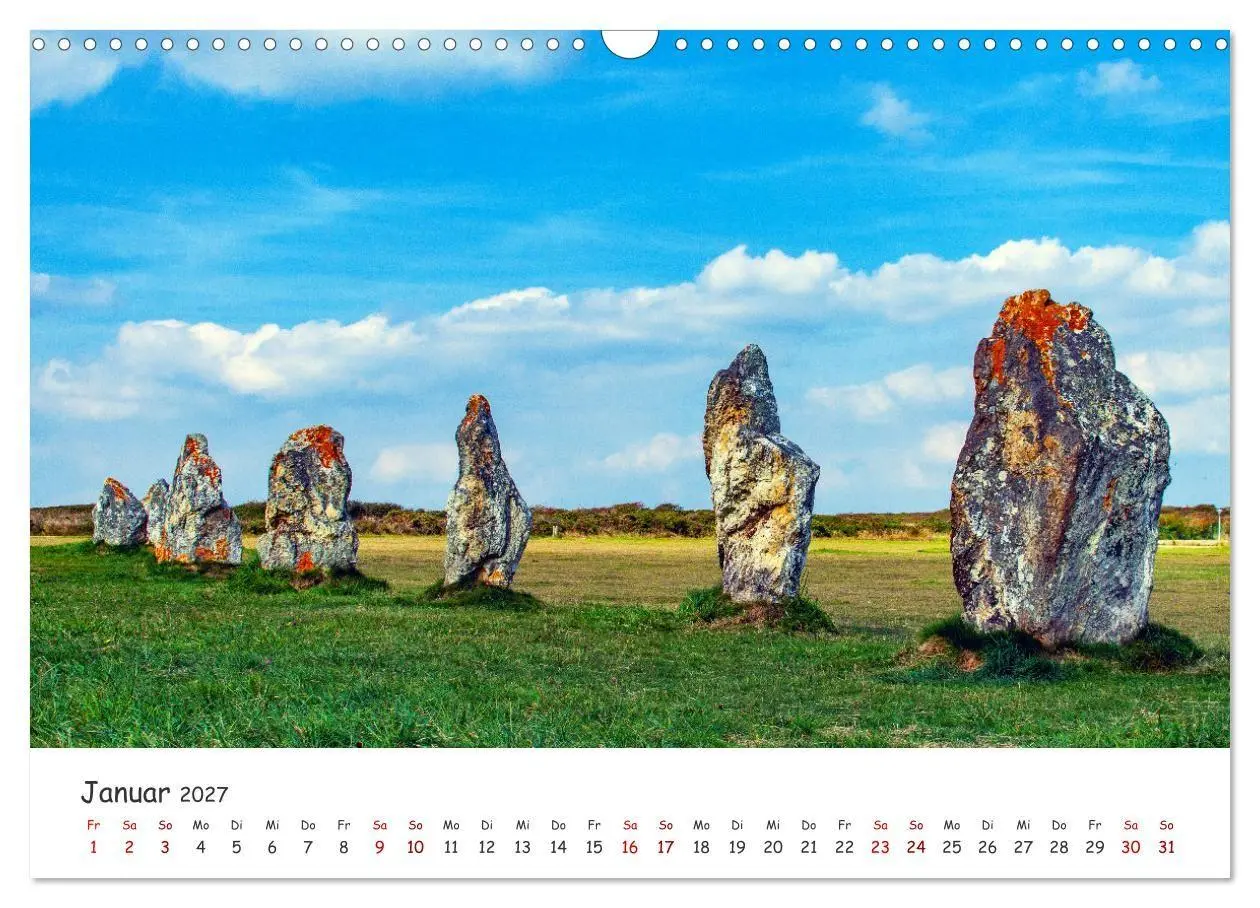 Bild: 9783569494664 | Magische Orte - Steinkreise, Dolmen, Megalithen (Wandkalender 2027...