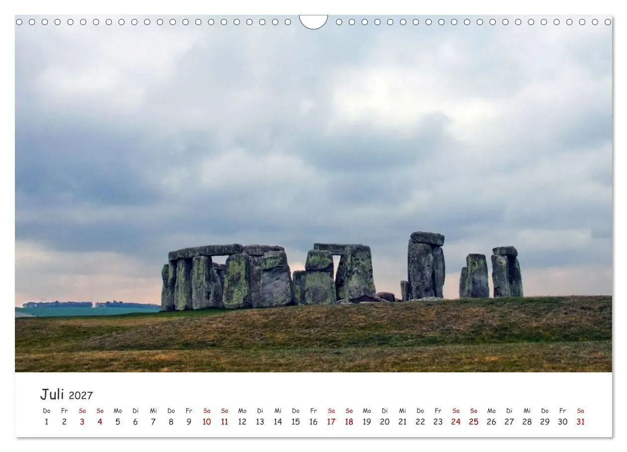 Bild: 9783569494664 | Magische Orte - Steinkreise, Dolmen, Megalithen (Wandkalender 2027...
