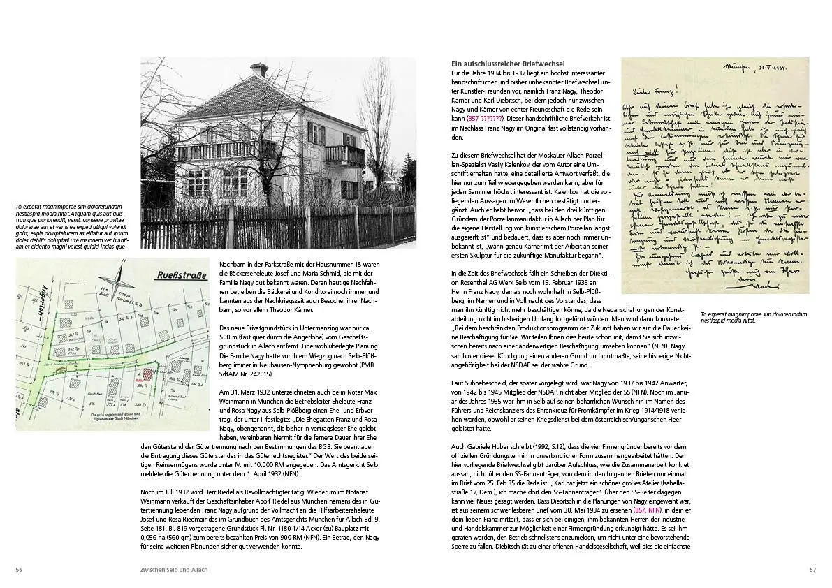 Bild: 9783948974664 | Allacher Porzellan | Porzellankunst unter SS-Regie | Walter G. Demmel