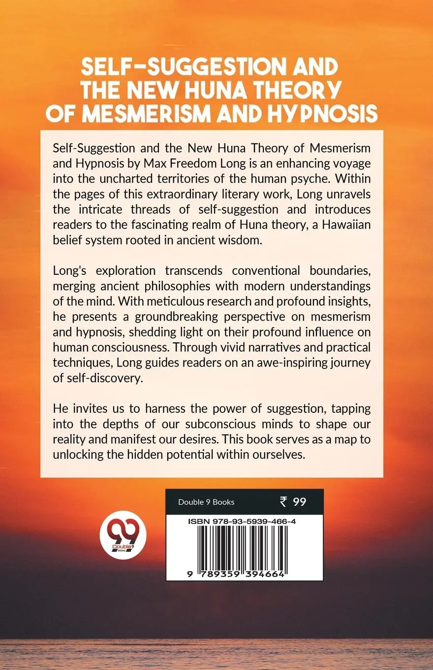 Rückseite: 9789359394664 | Self-Suggestion And The New Huna Theory Of Mesmerism And Hypnosis