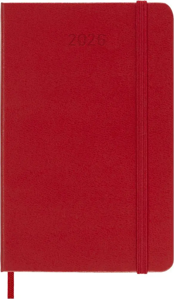 Cover: 8056999274764 | Moleskine 12 Monate Wochen Notizkalender 2026, Pocket/A6, 1 Wo = 1...