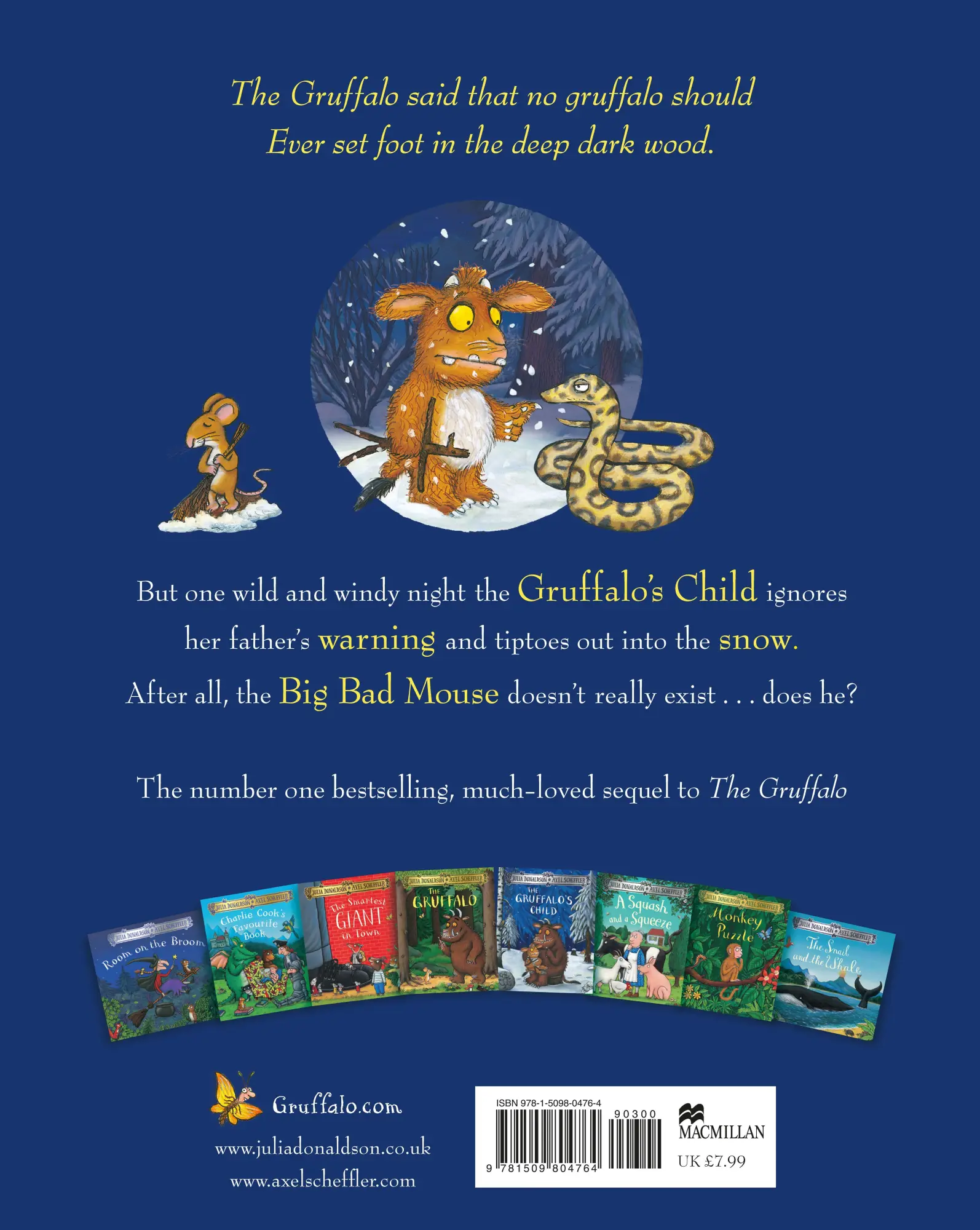 Bild: 9781509804764 | The Gruffalo's Child | Julia Donaldson | Taschenbuch | Der Grüffelo