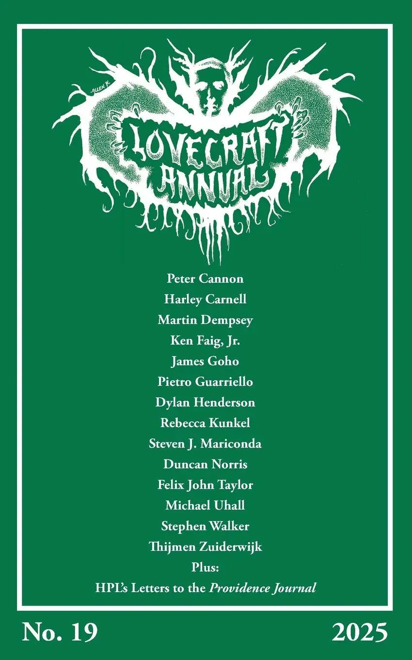 Cover: 9781614984764 | Lovecraft Annual No. 19 (2025) | S. T. Joshi | Taschenbuch | Englisch