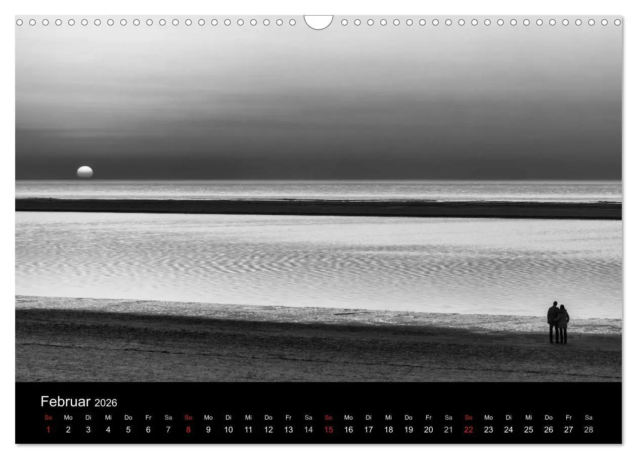 Bild: 9783516154764 | Das Licht in Schwarz und Weiß (Wandkalender 2026 DIN A3 quer),...