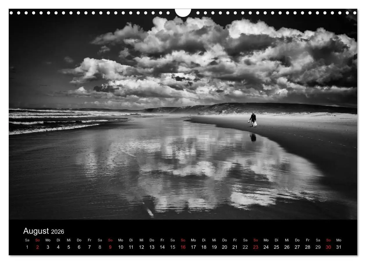 Bild: 9783516154764 | Das Licht in Schwarz und Weiß (Wandkalender 2026 DIN A3 quer),...