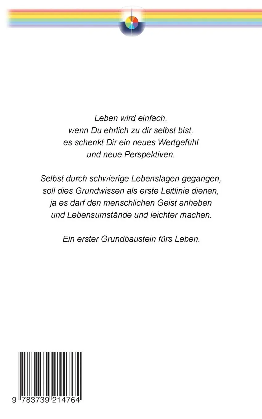 Rückseite: 9783739214764 | Eine natürliche Lebensweise | einfach aufrichtig sein | Peter Vom See