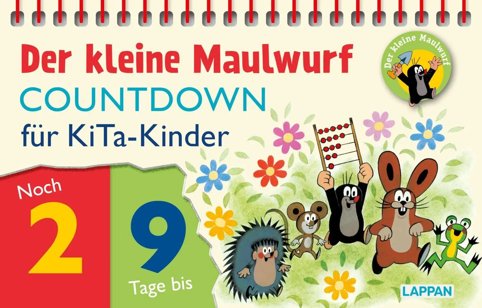 Cover: 9783830364764 | Der kleine Maulwurf Countdown für die Kita | Lappan Verlag | Buch