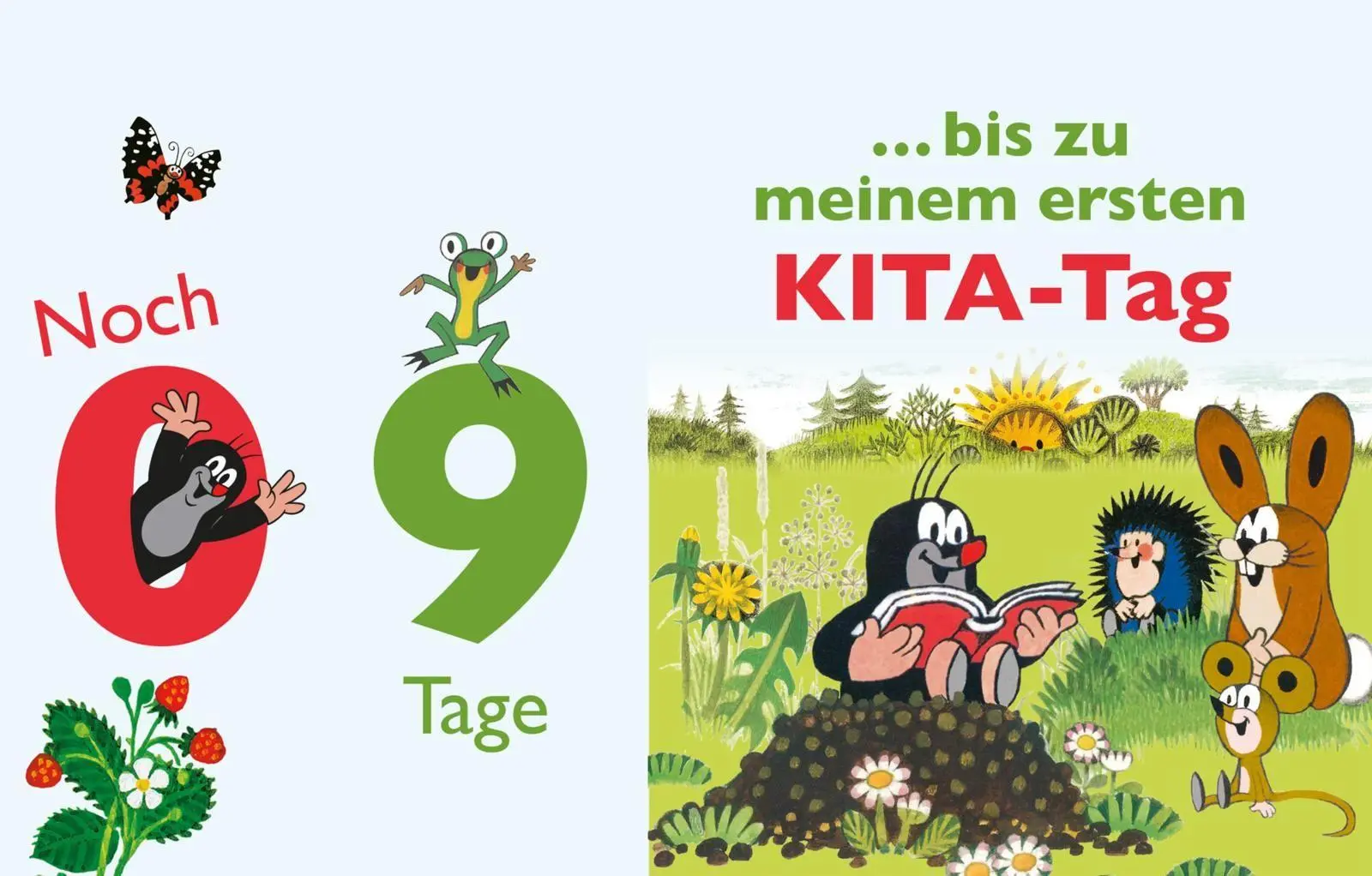 Bild: 9783830364764 | Der kleine Maulwurf Countdown für die Kita | Lappan Verlag | Buch
