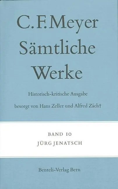 Cover: 9783835314764 | Jürg Jenatsch | Conrad Ferdinand Meyer | Buch | 416 S. | Deutsch