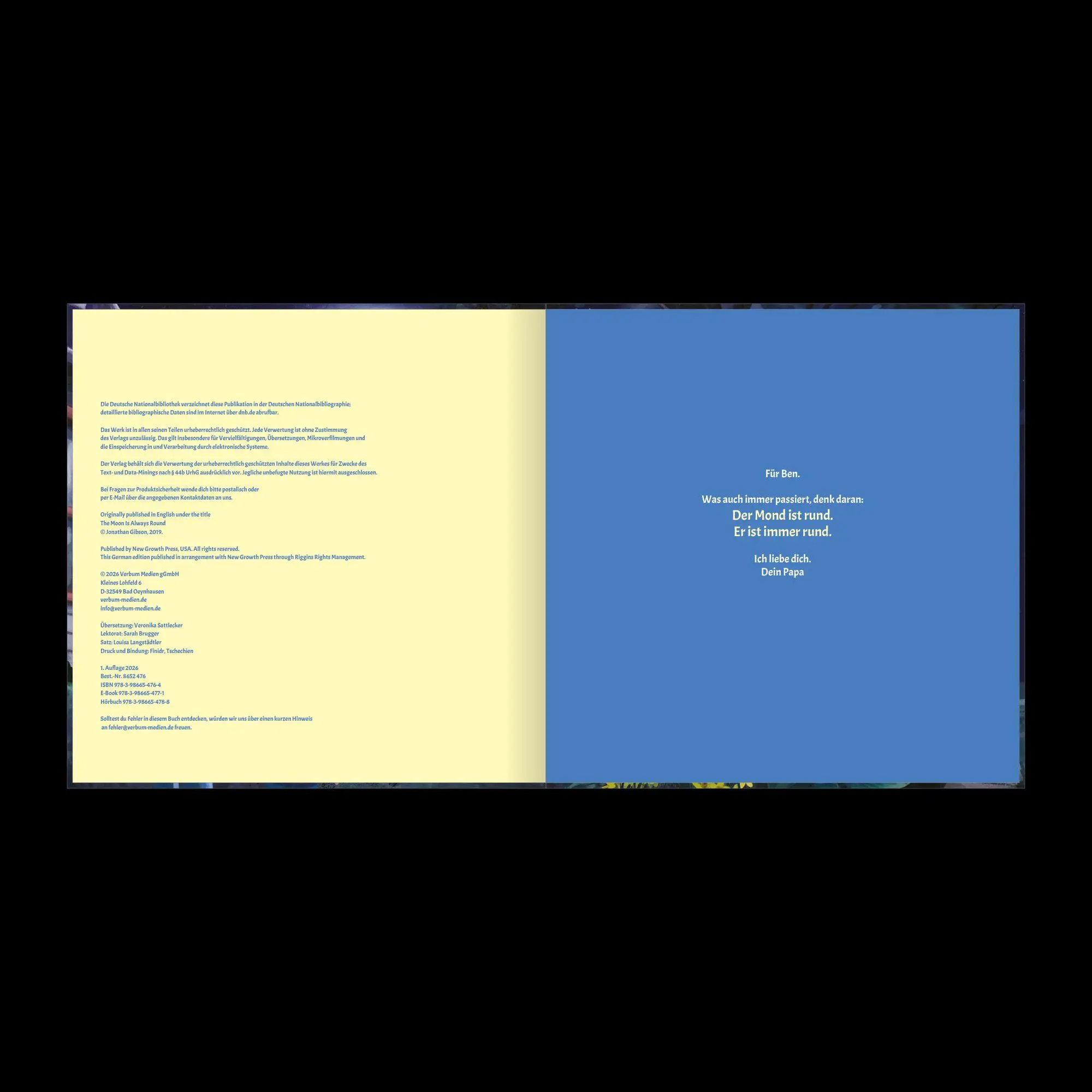 Bild: 9783986654764 | Der Mond ist immer rund | Jonathan Gibson | Buch | 32 S. | Deutsch