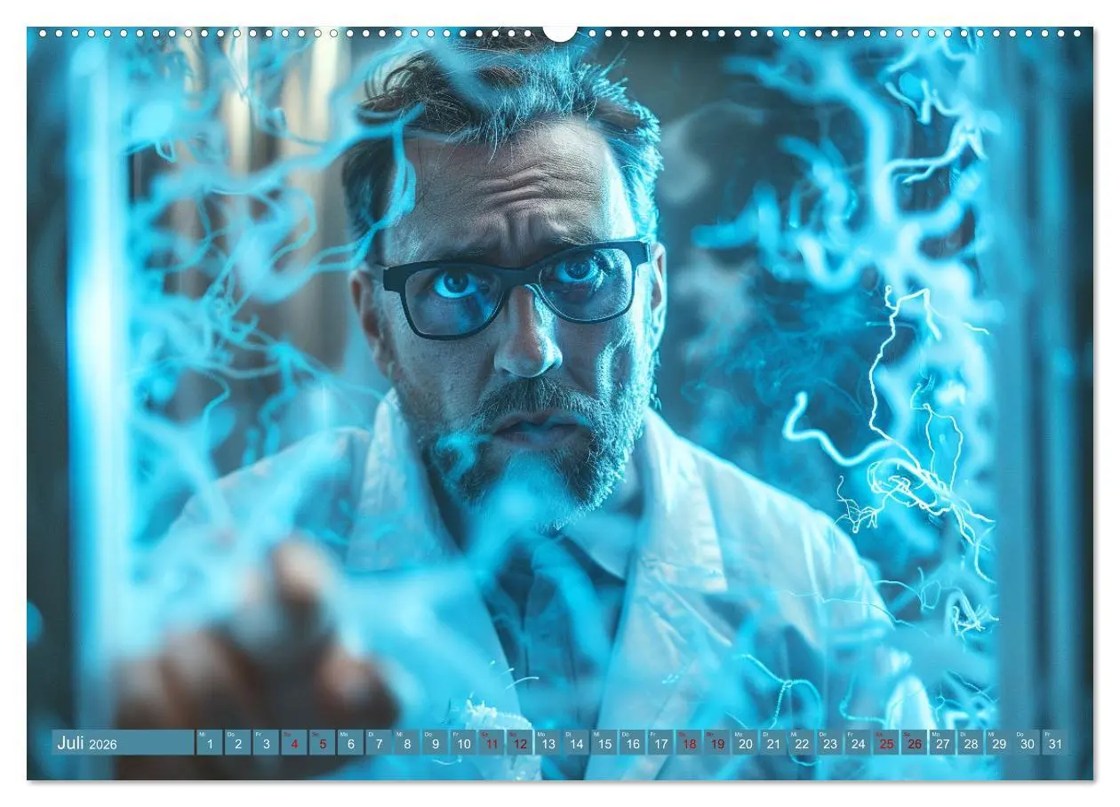 Bild: 9783457434864 | Montag im Labor (hochwertiger Premium Wandkalender 2026 DIN A2...