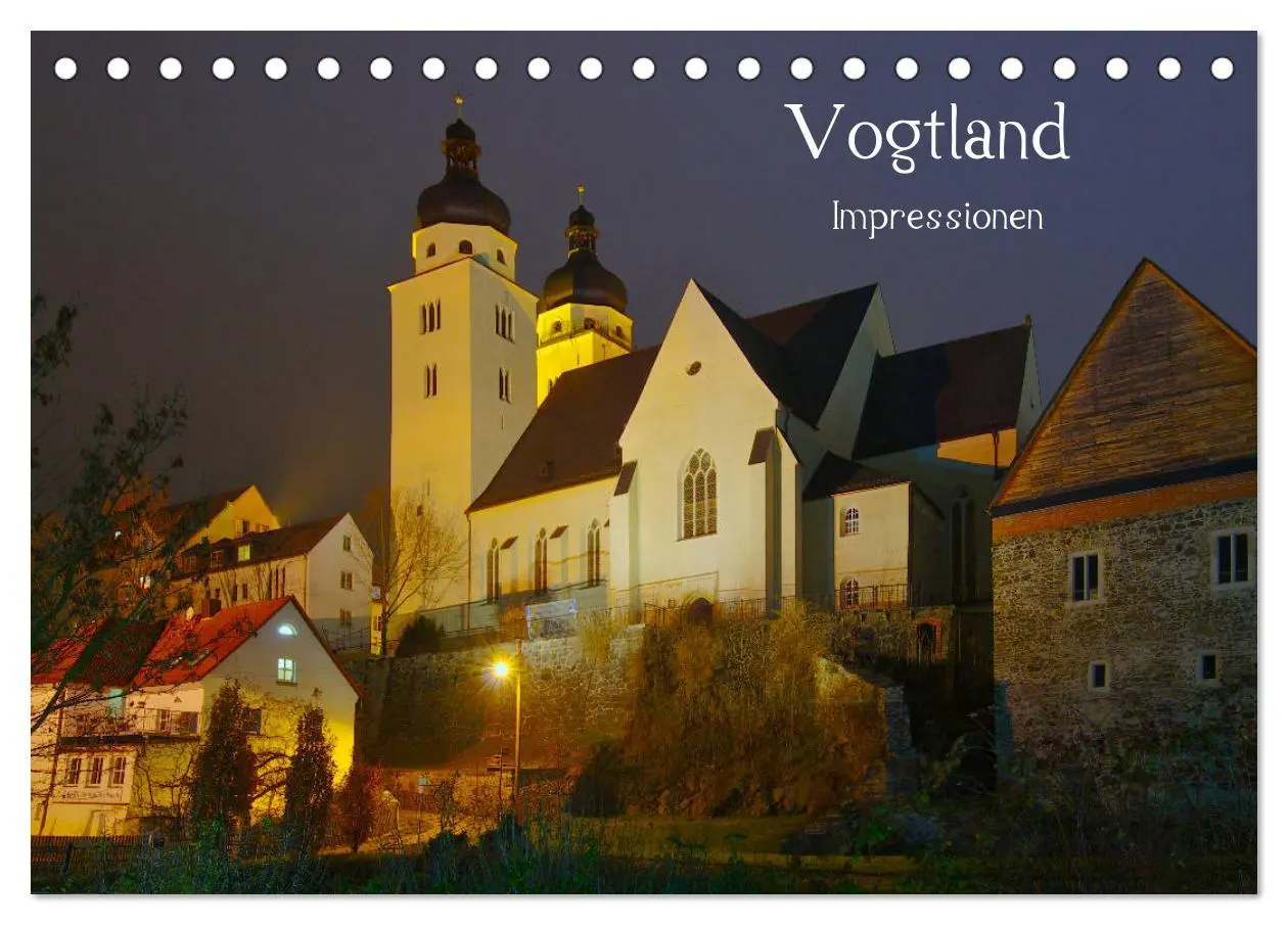 Cover: 9783516074864 | Vogtland - Impressionen (Tischkalender 2026 DIN A5 quer), CALVENDO...