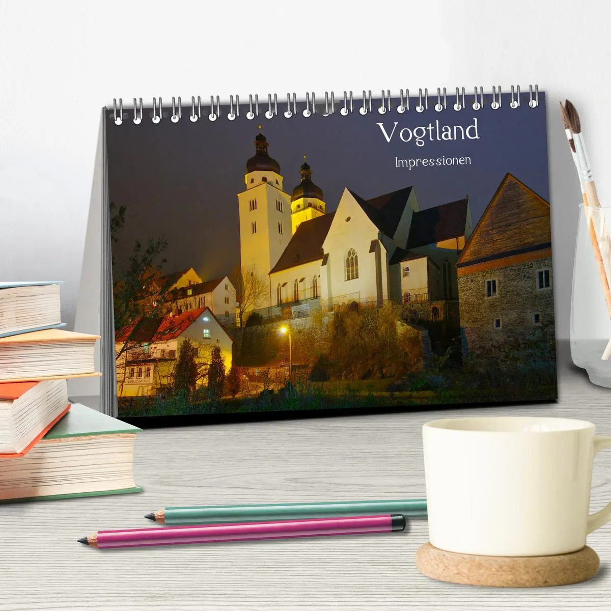 Bild: 9783516074864 | Vogtland - Impressionen (Tischkalender 2026 DIN A5 quer), CALVENDO...