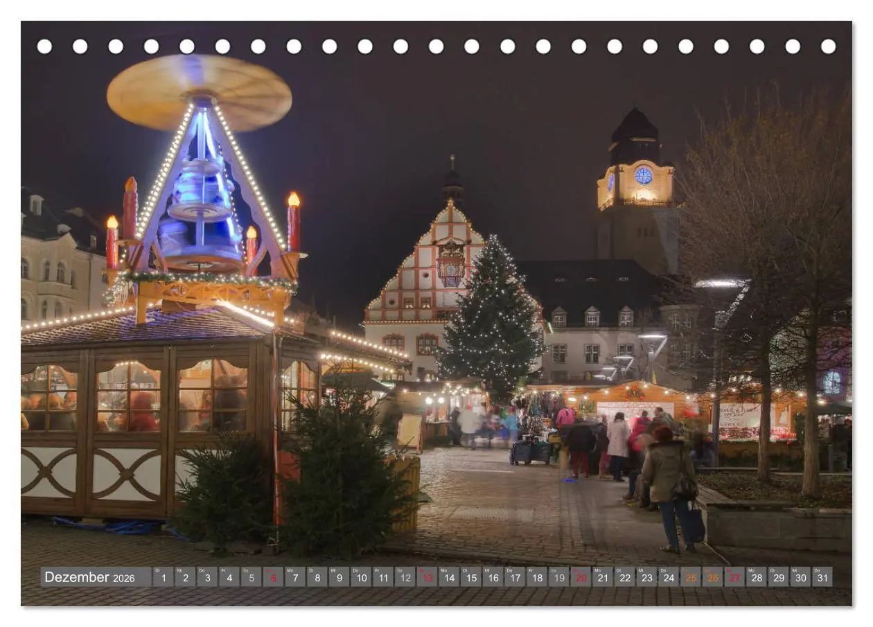 Bild: 9783516074864 | Vogtland - Impressionen (Tischkalender 2026 DIN A5 quer), CALVENDO...