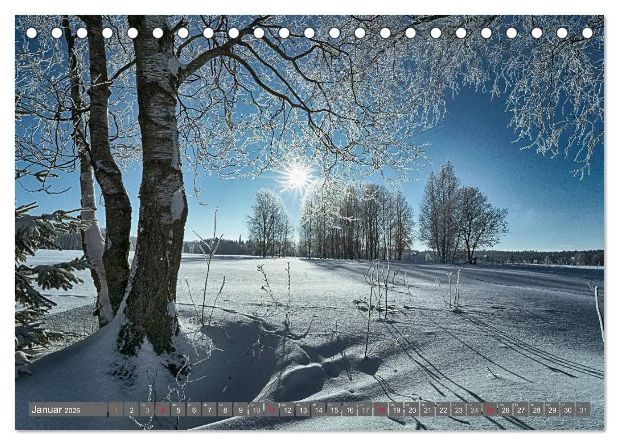 Bild: 9783516074864 | Vogtland - Impressionen (Tischkalender 2026 DIN A5 quer), CALVENDO...