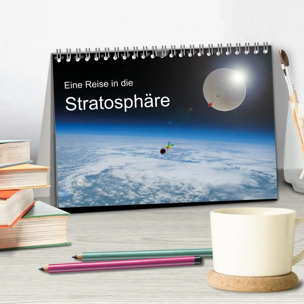 Bild: 9783516214864 | Eine Reise in die Stratosphäre (Tischkalender 2026 DIN A5 quer),...