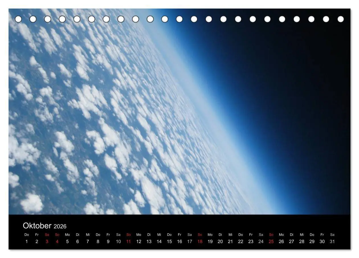 Bild: 9783516214864 | Eine Reise in die Stratosphäre (Tischkalender 2026 DIN A5 quer),...