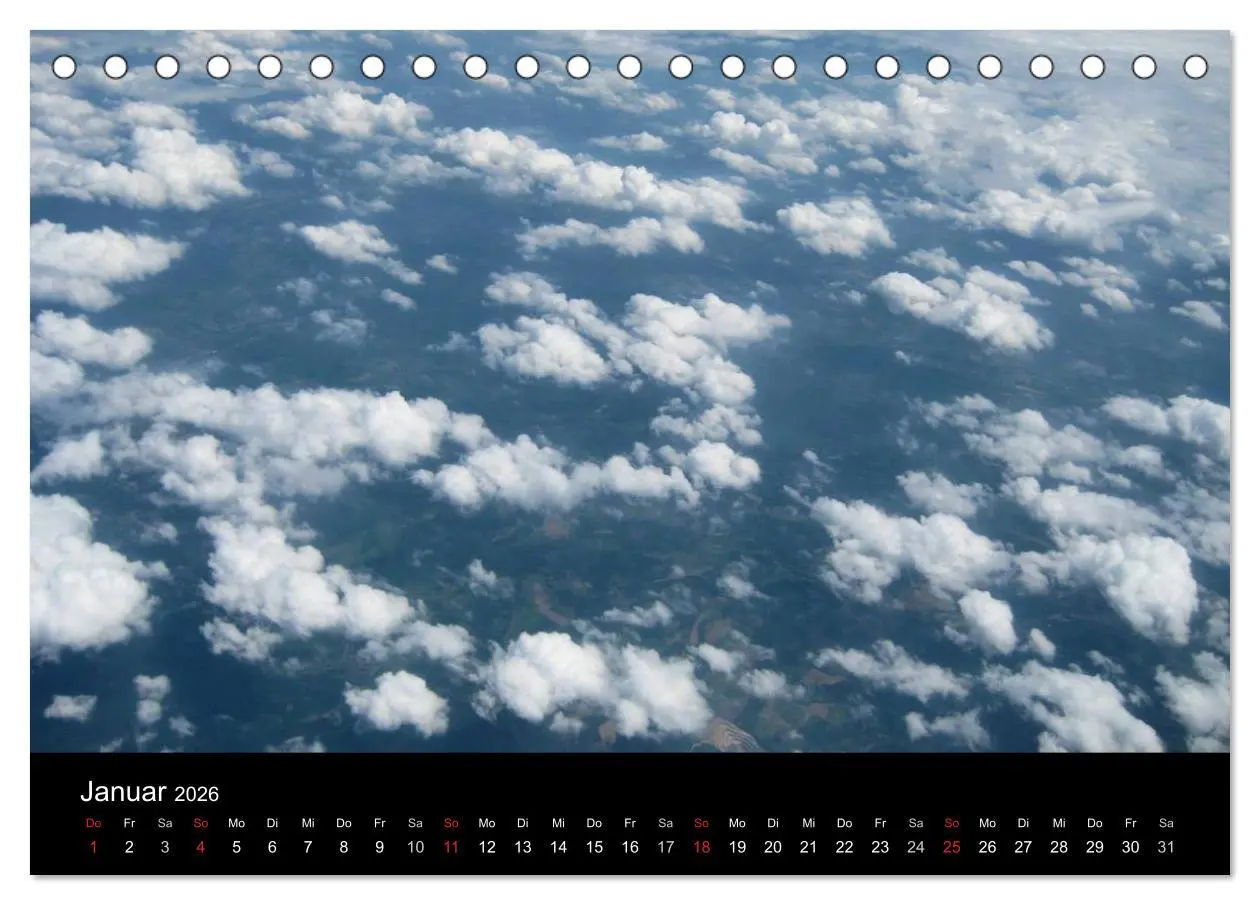 Bild: 9783516214864 | Eine Reise in die Stratosphäre (Tischkalender 2026 DIN A5 quer),...