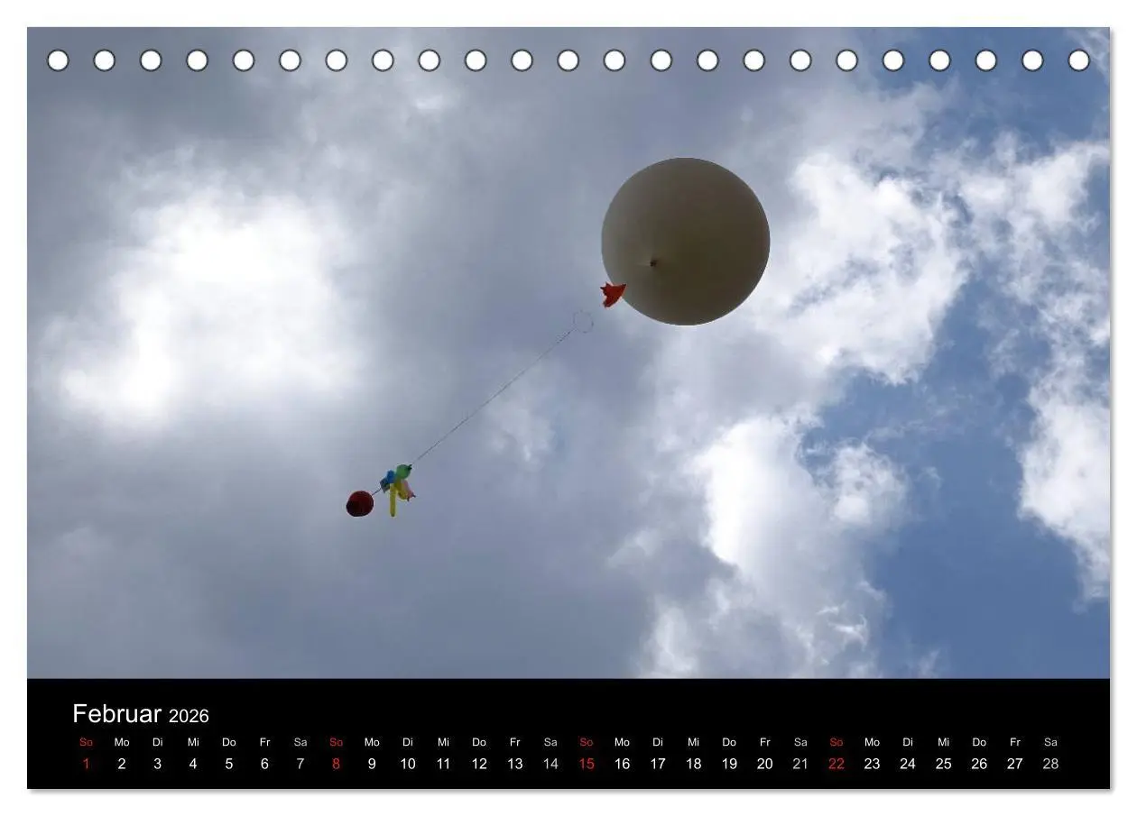 Bild: 9783516214864 | Eine Reise in die Stratosphäre (Tischkalender 2026 DIN A5 quer),...