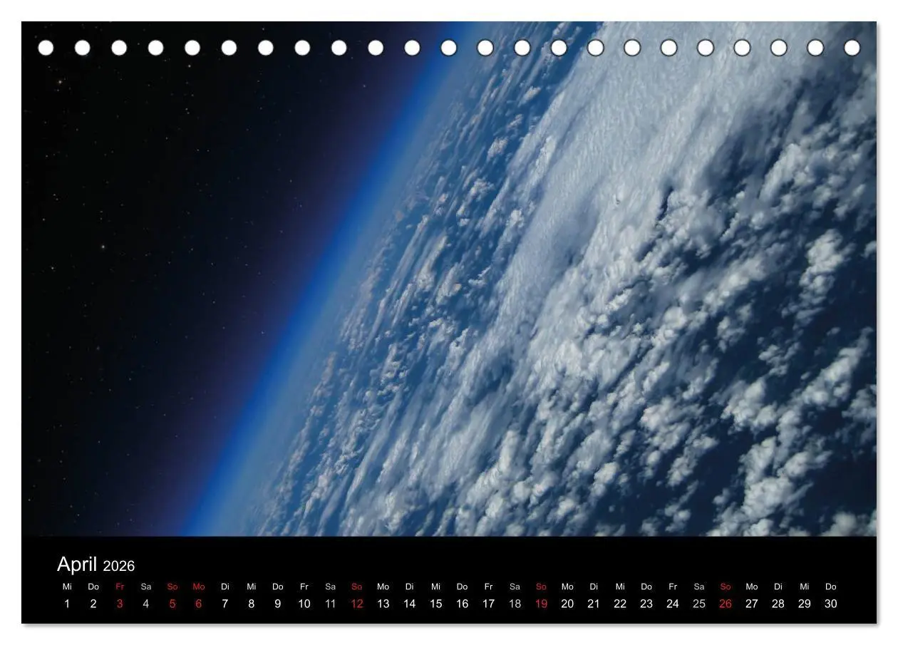 Bild: 9783516214864 | Eine Reise in die Stratosphäre (Tischkalender 2026 DIN A5 quer),...