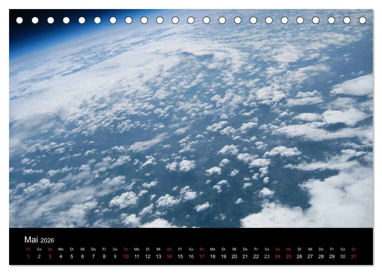Bild: 9783516214864 | Eine Reise in die Stratosphäre (Tischkalender 2026 DIN A5 quer),...