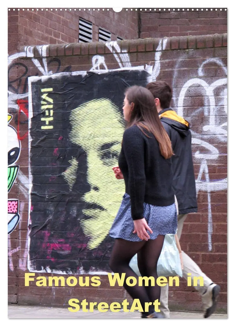Cover: 9783516384864 | Famous Women in StreetArt (Wandkalender 2026 DIN A2 hoch), CALVENDO...