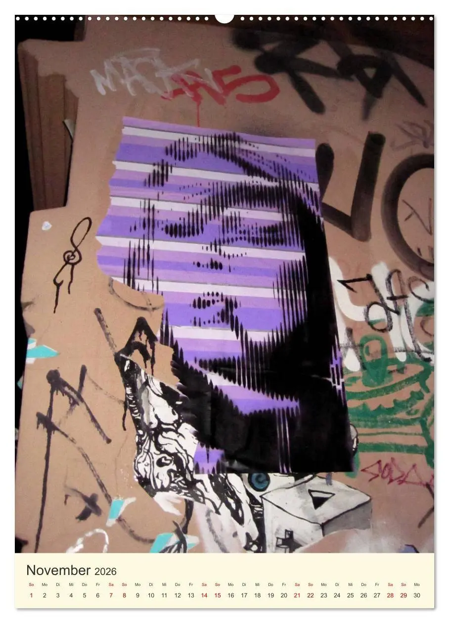 Bild: 9783516384864 | Famous Women in StreetArt (Wandkalender 2026 DIN A2 hoch), CALVENDO...