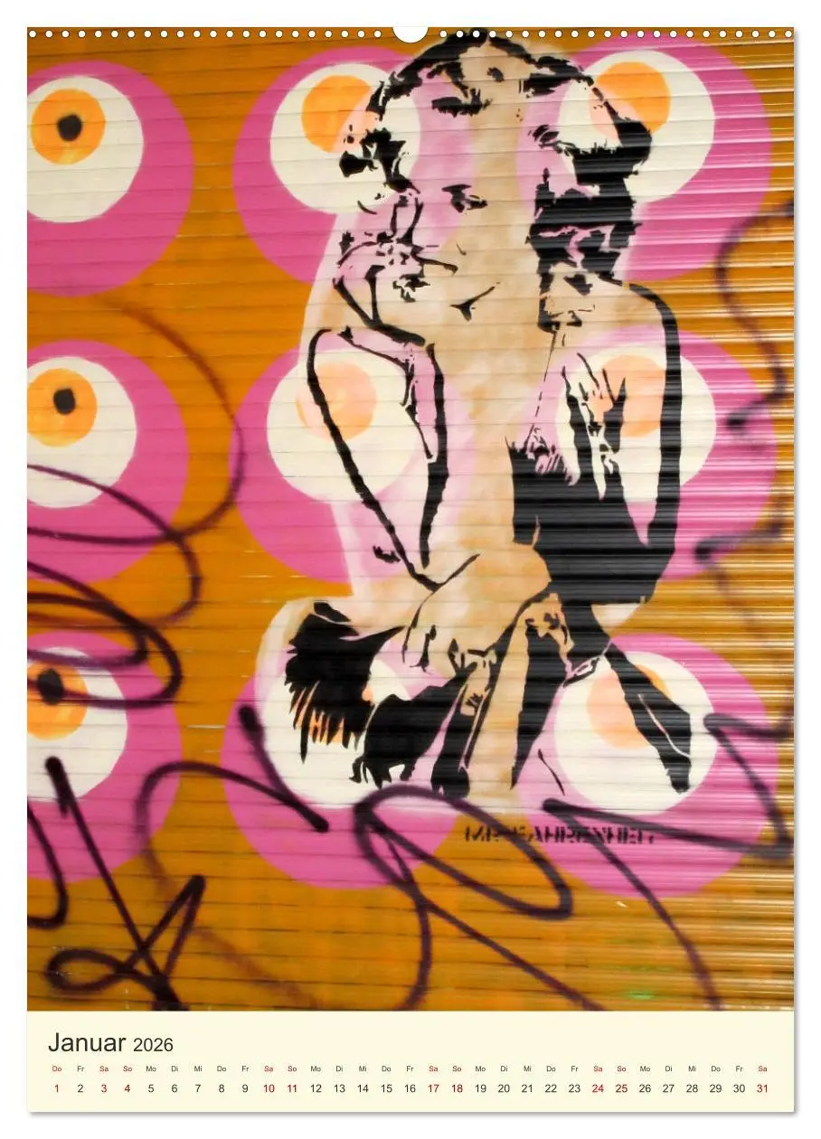 Bild: 9783516384864 | Famous Women in StreetArt (Wandkalender 2026 DIN A2 hoch), CALVENDO...