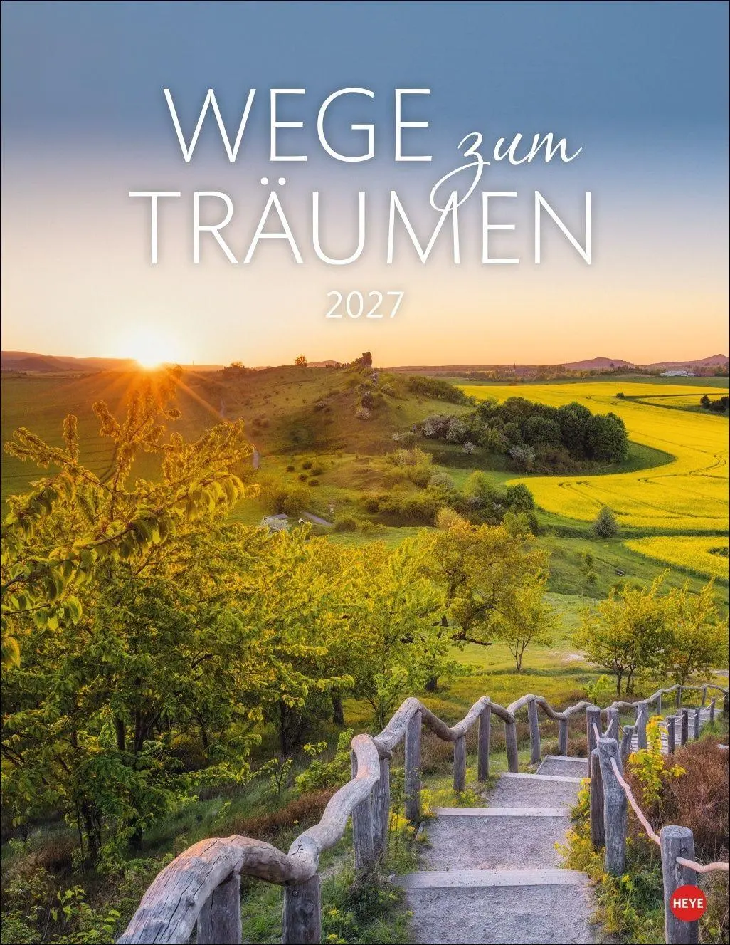 Cover: 9783756414864 | Wege zum Träumen Posterkalender 2027 | Heye | Kalender | Spiralbindung
